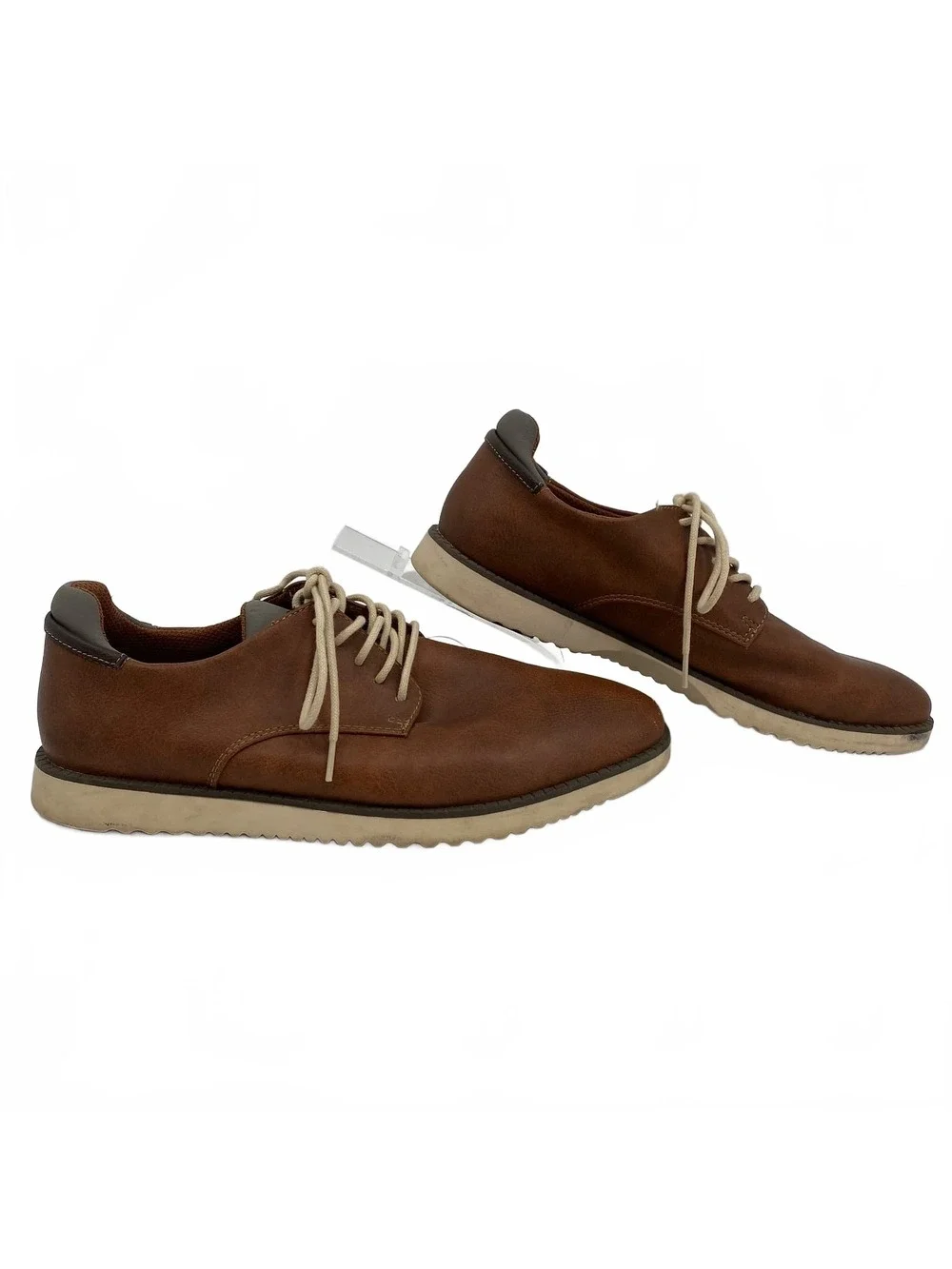 Dr. Scholl’s Brown Dress Shoes | Men’s Faux Leather Oxfords 8